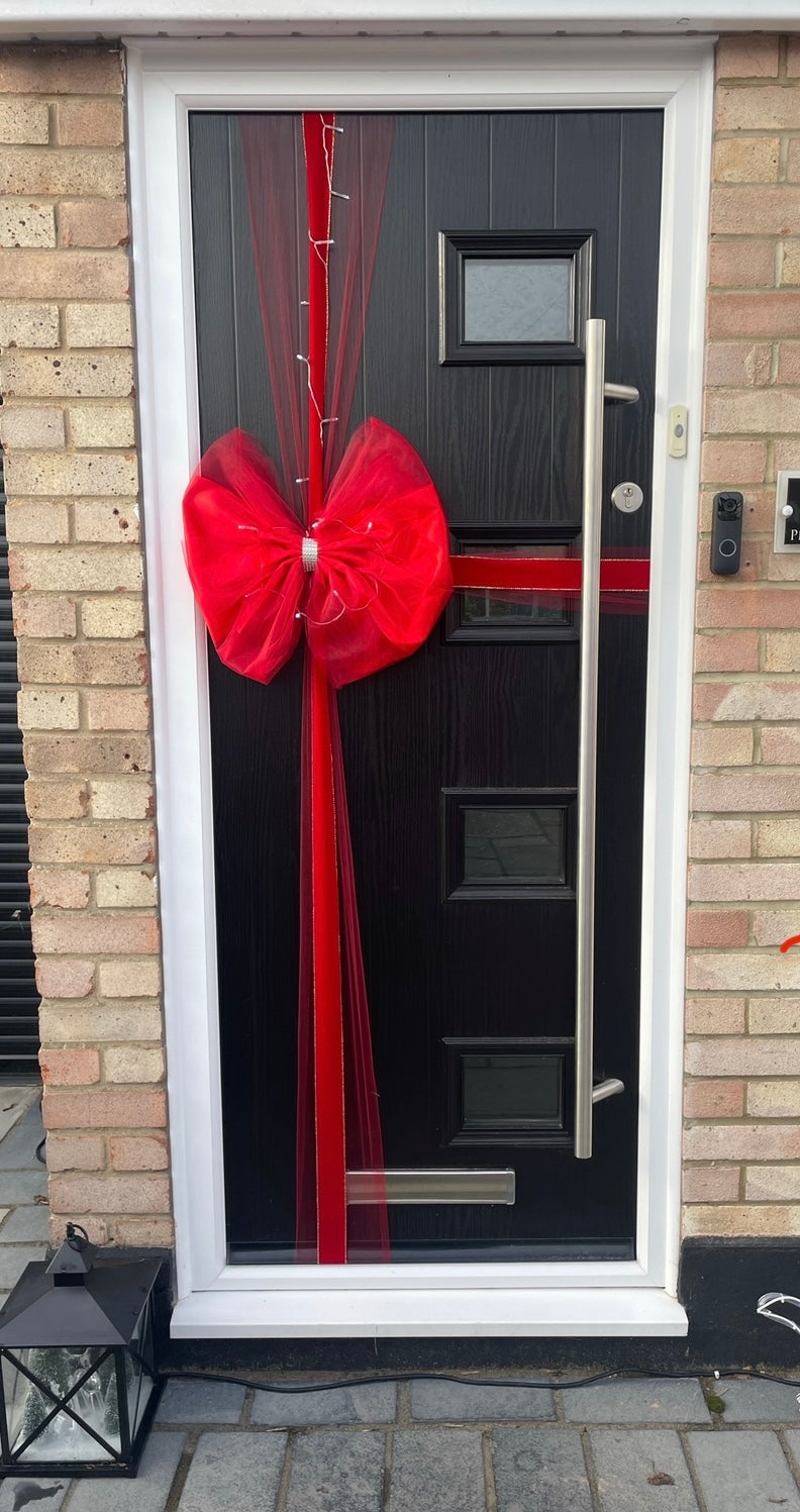 Door Bow with lights