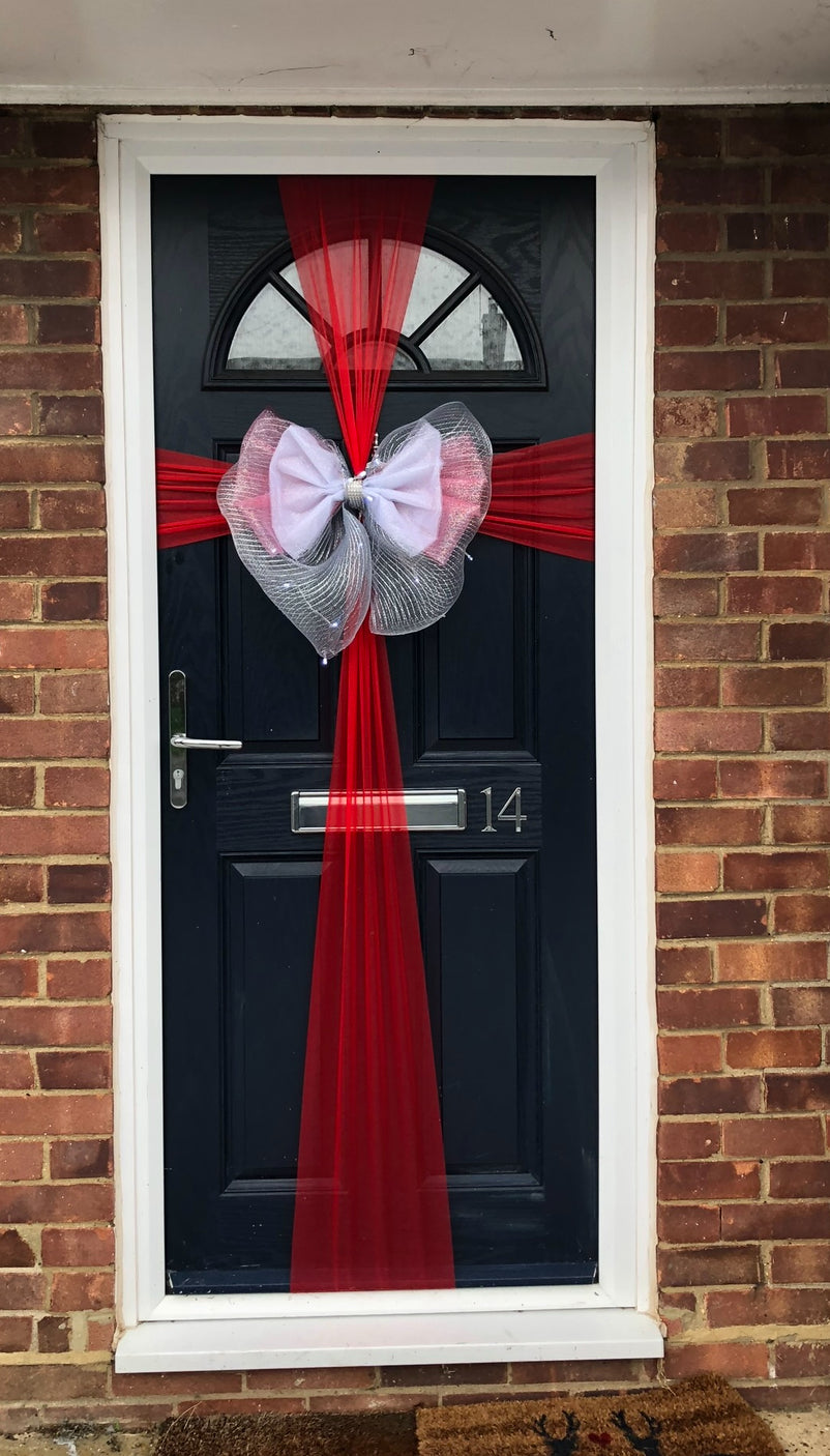 Door Bow with lights