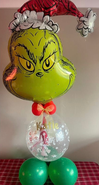 Elf In Grinch Balloon