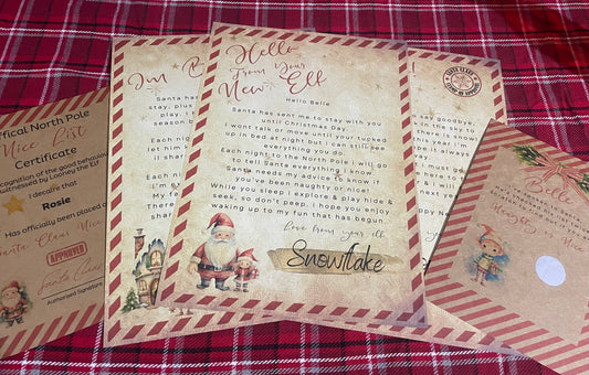 Elf Letter Set