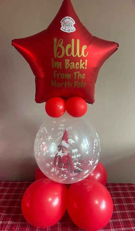 Star Balloon with Elf